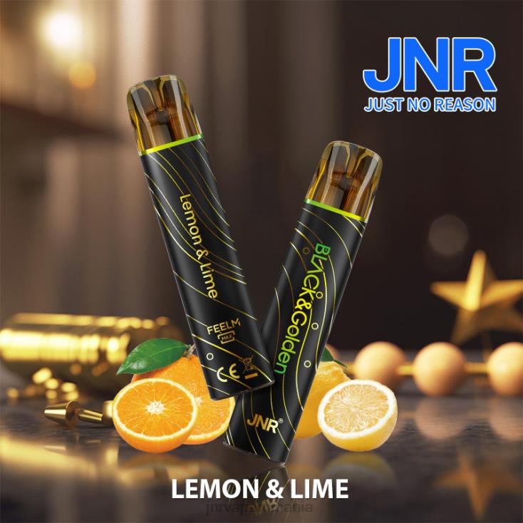 JNR vape flavours - jnr black & gloden lamaie limeta X058J277