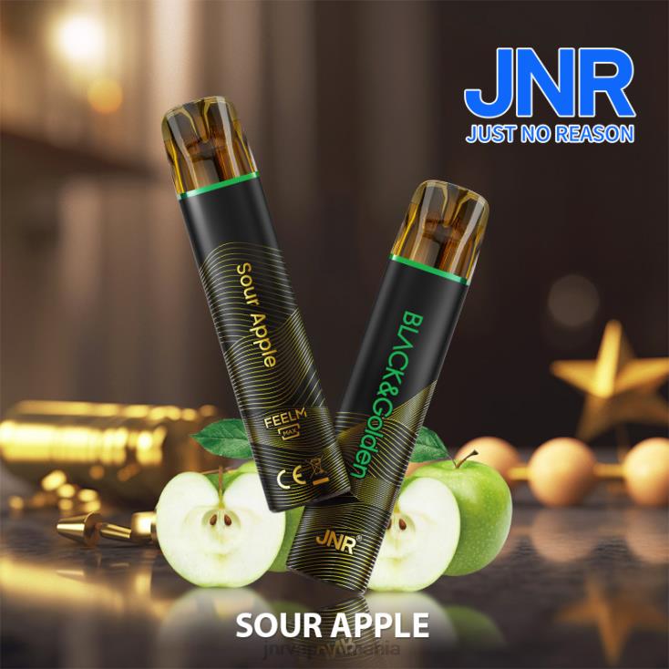 JNR vape - jnr black & gloden măr acru X058J282