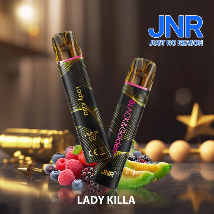 JNR vape nicotine content - jnr black & gloden doamna killa X058J289