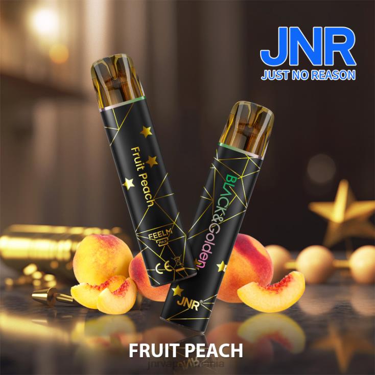 JNR vapes factory - jnr black & gloden fructe piersici X058J275