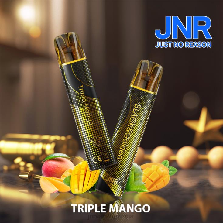 JNR vapes factory - jnr black & gloden triplu mango X058J285