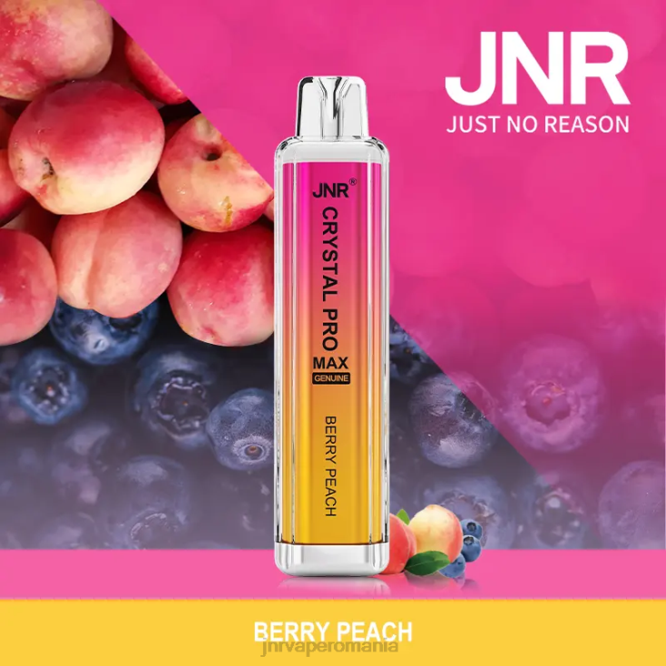 JNR vape - jnr crystal promax fructe de pădure piersică X058J322