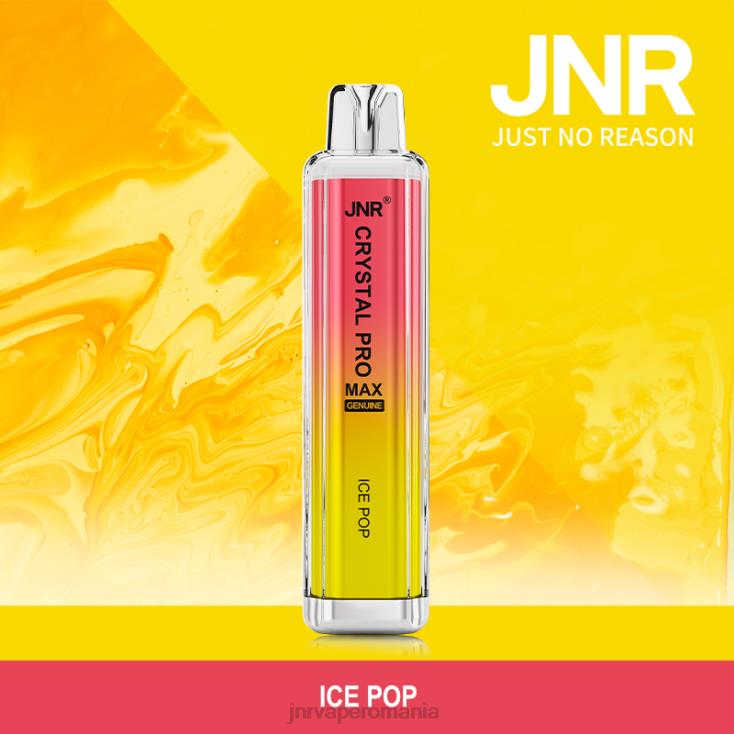 JNR vape review - jnr crystal promax înghețată pe băț X058J314