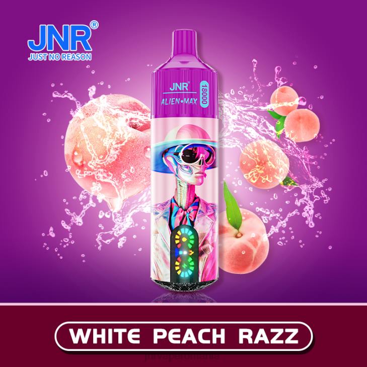 JNR vape - JNR ALIEN max alb piersici razz JR6H20