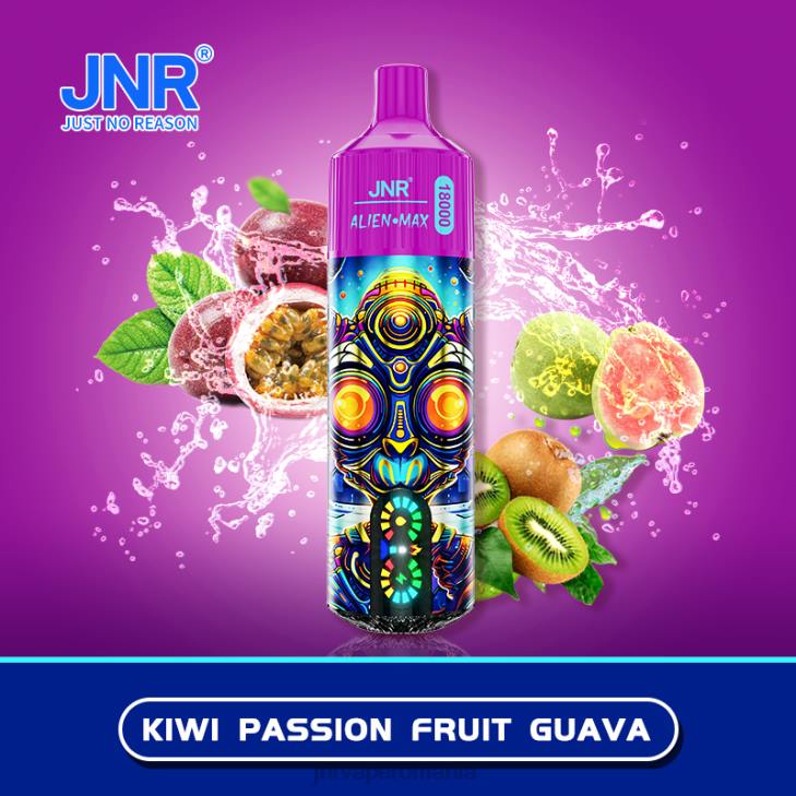 JNR vape flavours - JNR ALIEN max kiwi guava fructul pasiunii JR6H34