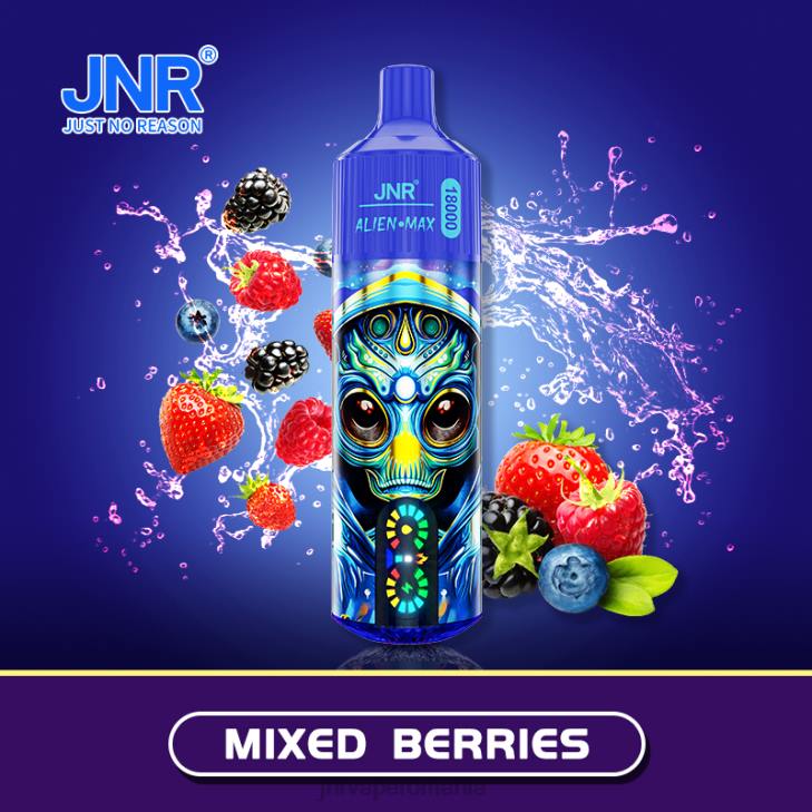 JNR vape nicotine content - JNR ALIEN max fructe de padure amestecate JR6H29