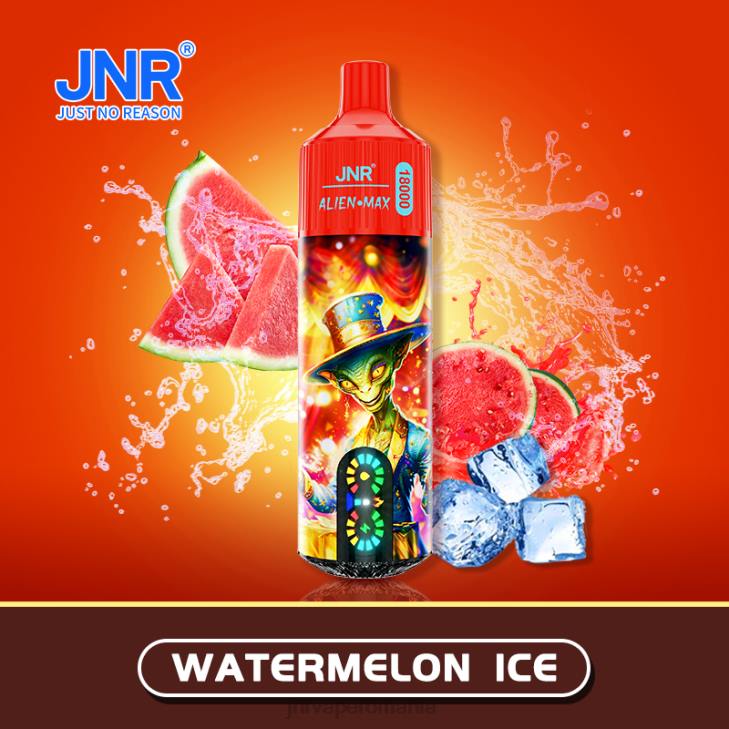 JNR vape nicotine content - JNR ALIEN max gheata de pepene verde JR6H39