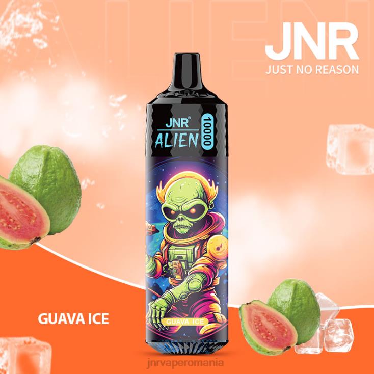 JNR vape nicotine content - jnr extraterestru gheață de guava X058J129