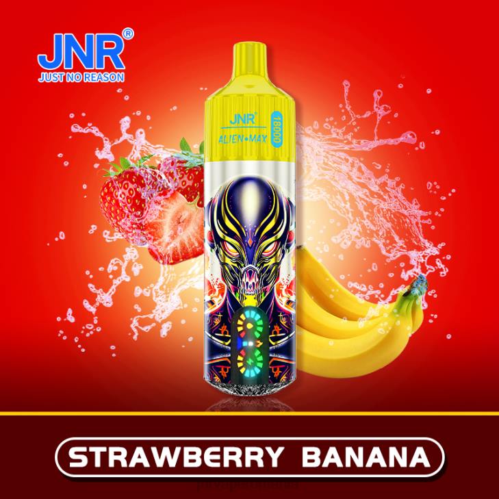 JNR vape review - JNR ALIEN max banană căpșuni JR6H25