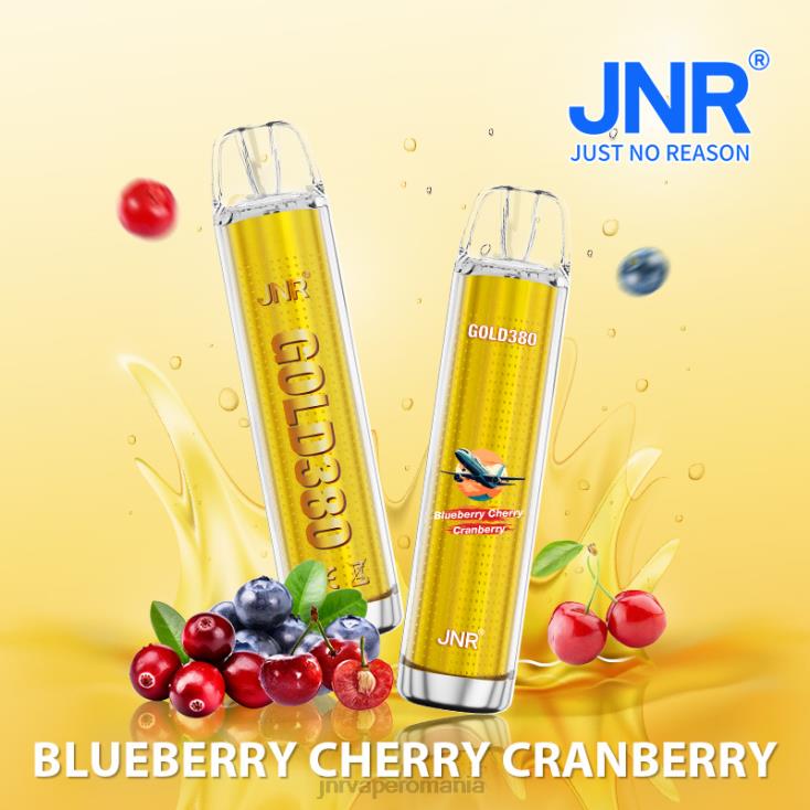 JNR vape bucharest - jnr gold380 afine cireș merișor X058J43