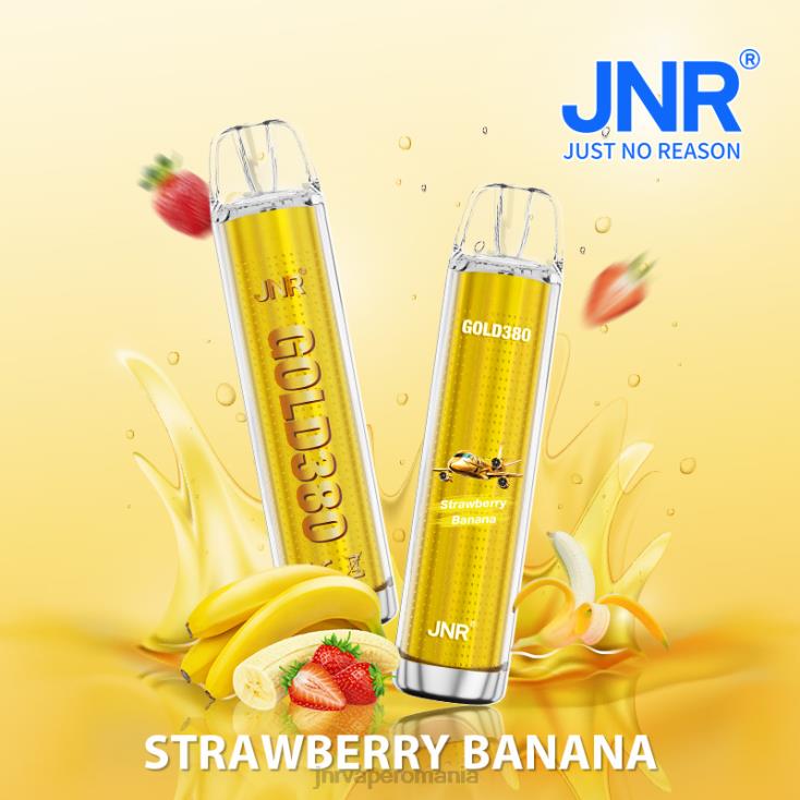 JNR vape flavours - jnr gold380 banană căpșuni X058J47