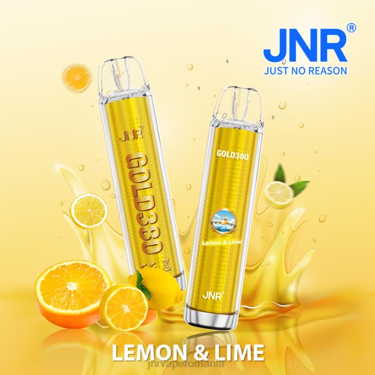 JNR vape pods - jnr gold380 lamaie limeta X058J38