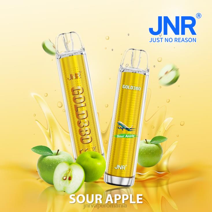 JNR vapes factory - jnr gold380 măr acru X058J55