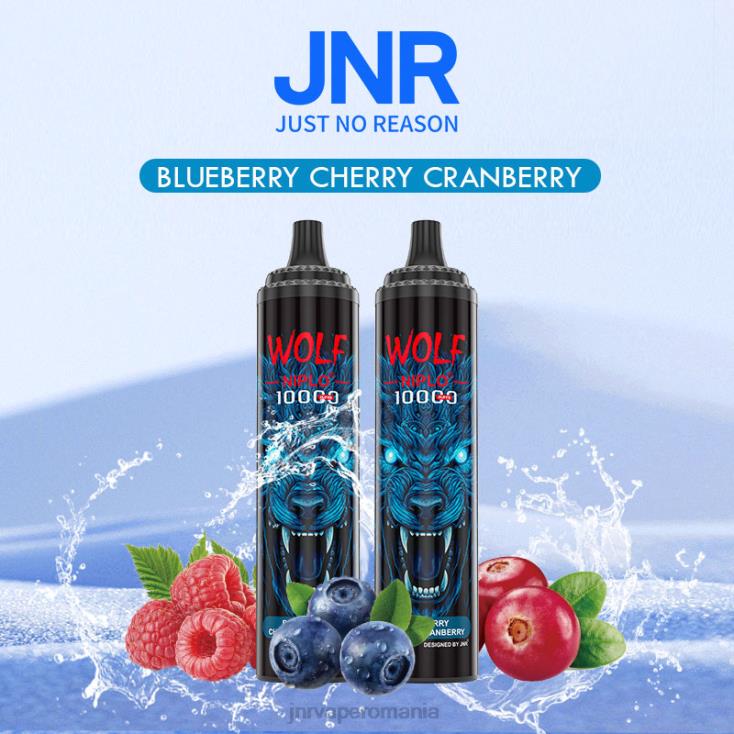 JNR vape nicotine content - jnr lupul niplo afine cireș merișor X058J359