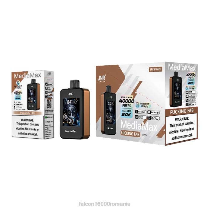 JNR MediaMax 40k puf - JNR vape review fcuking fab 486V13