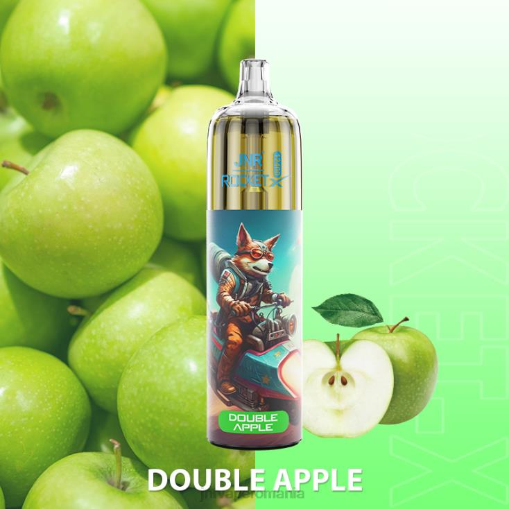 JNR vape nicotine content - jnr rachetă-x măr dublu X058J119