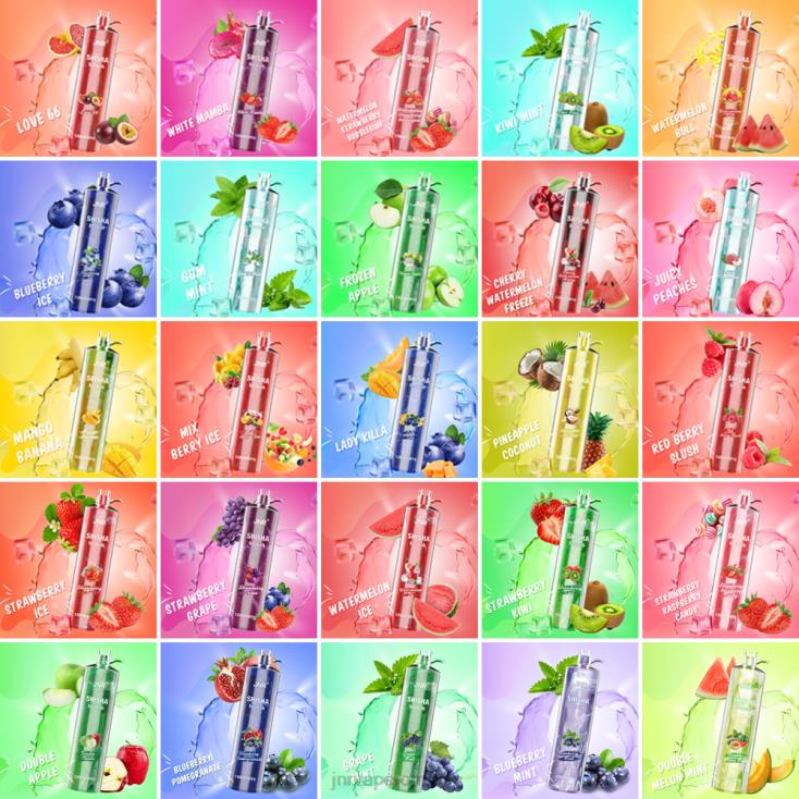 JNR vape flavours - jnr shisha rodie cireșă X058J187