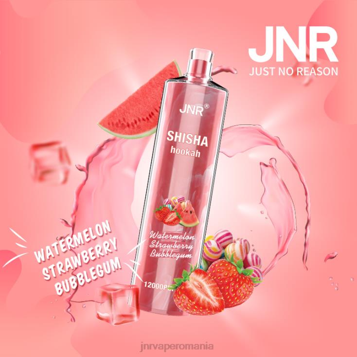 JNR vape review - jnr shisha pepene verde căpșuni bubblegum X058J184