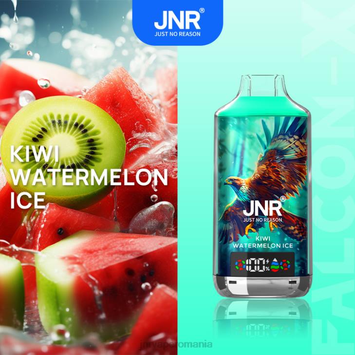 JNR vape flavours - JNR FALCON X gheață de kiwi pepene verde JR6H4