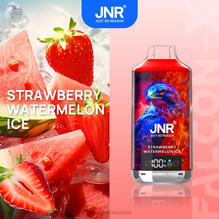 JNR vape shop - JNR FALCON X gheata de capsuni pepene verde JR6H7