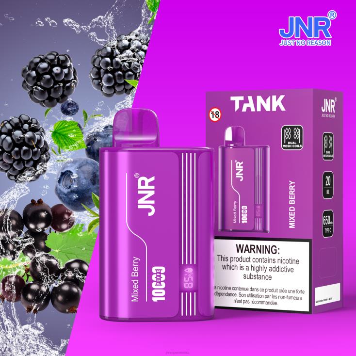 JNR vape review - rezervor jnr fructe de padure amestecate X058J24